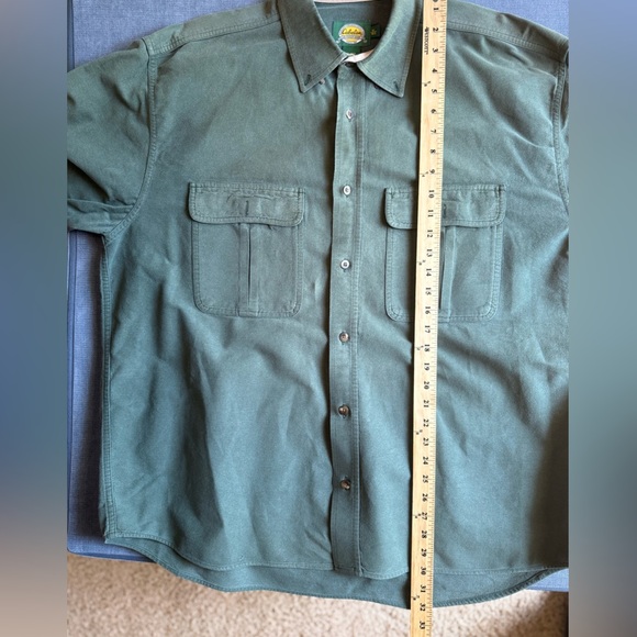 Cabelas Outdoor Gear Button Down Long Sleeve Collared Shirt Men’s SZ XL Regular - Picture 8 of 8